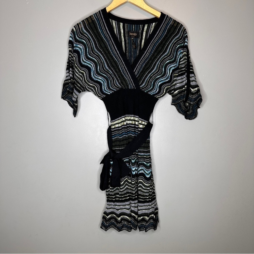 Laundry by Shelli Segal merino wool Knit Aline dress
